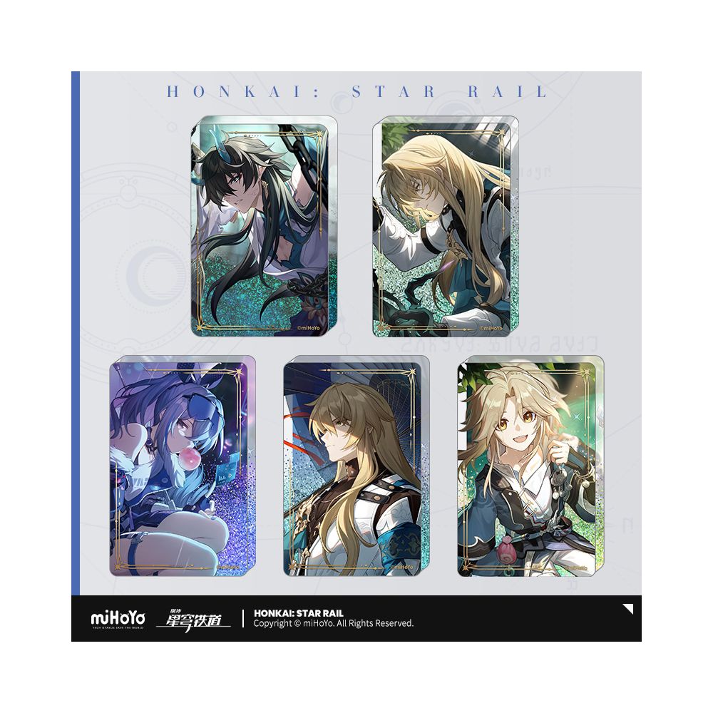 MiHoYo Collapse Star Dome Railway Light Cone Series Acrylic Flowing Sand Pendant miHoYo image 0