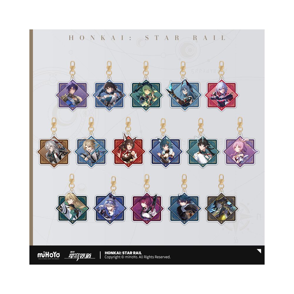 MiHoYo Collapse Star Dome Railway Interstellar Travel Series Acrylic Pendant miHoYo image 1