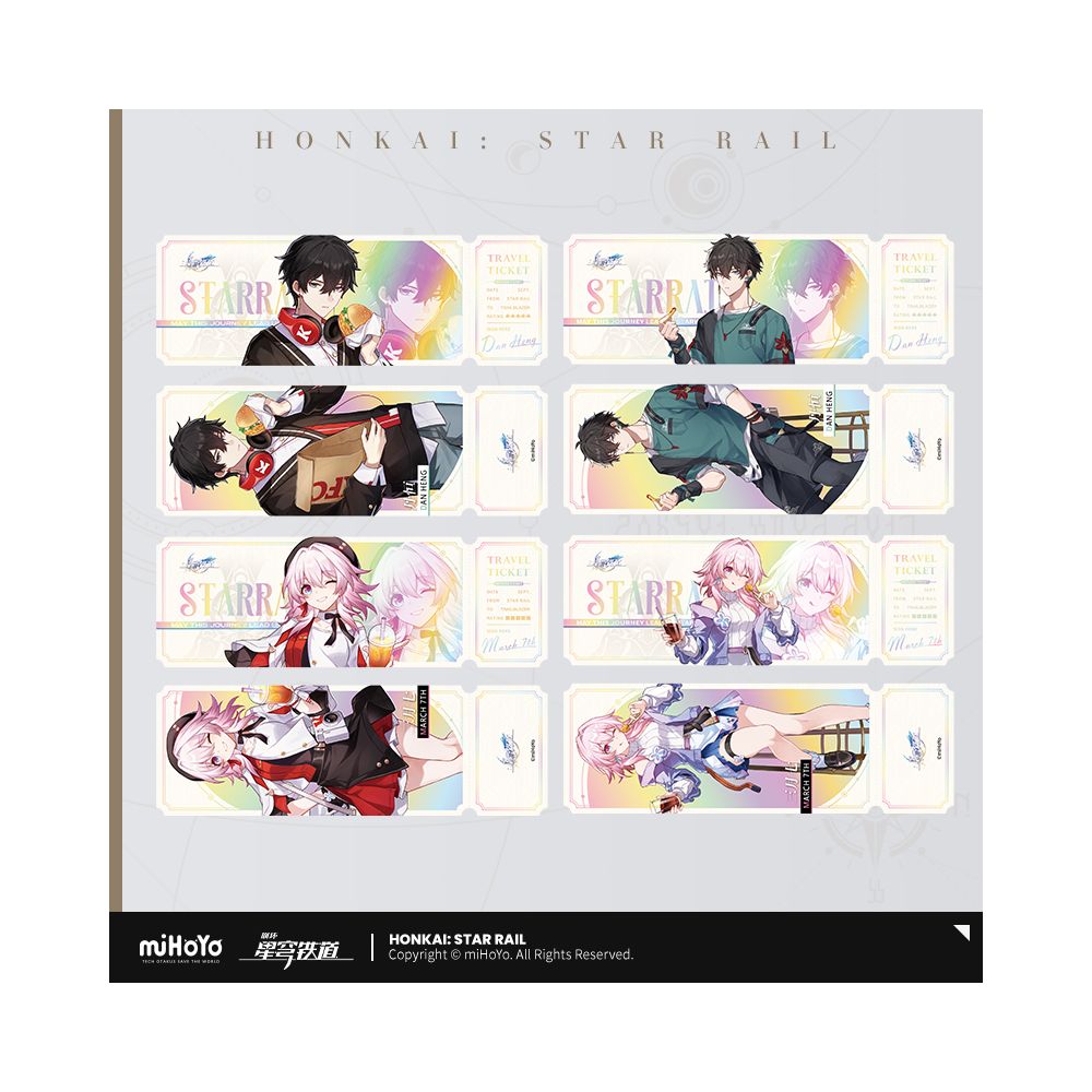 MiHoYo Star Dome Railway Delicious Sailing Series Laser Ticket miHoYo image 0