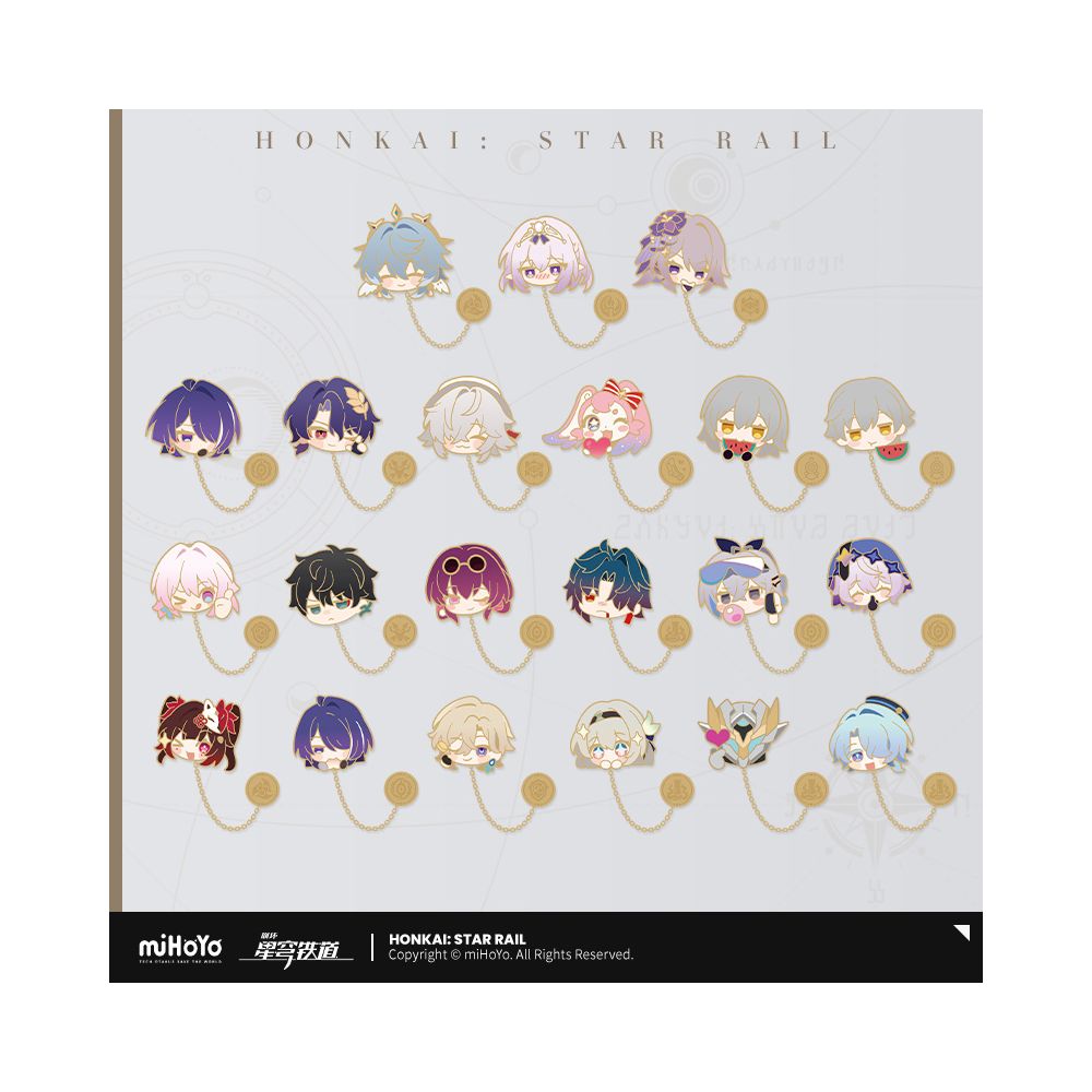 MiHoYo Collapse Star Dome Railway Pam Exhibition Hall Series Metal Badge miHoYo image 1