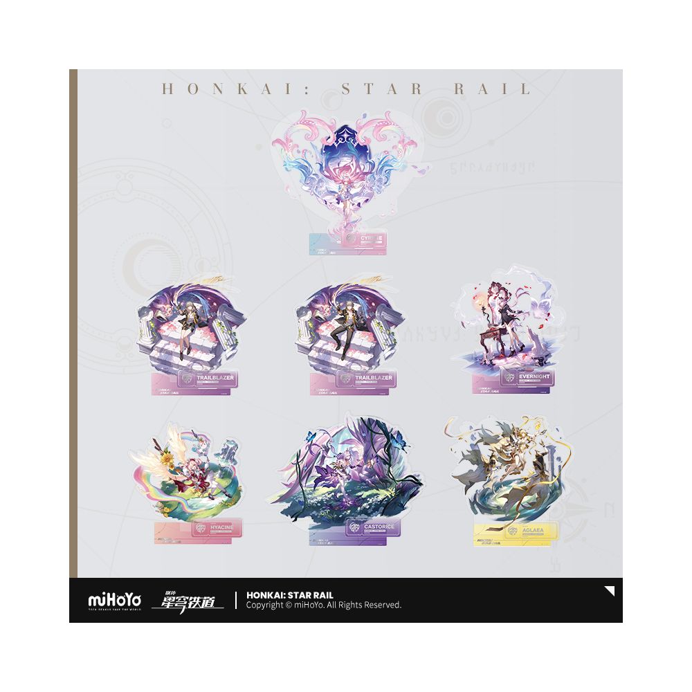 MiHoYo Collapse Star Sky Railway Standing Painting Series Acrylic Plaque Memory of Life Path miHoYo image 0