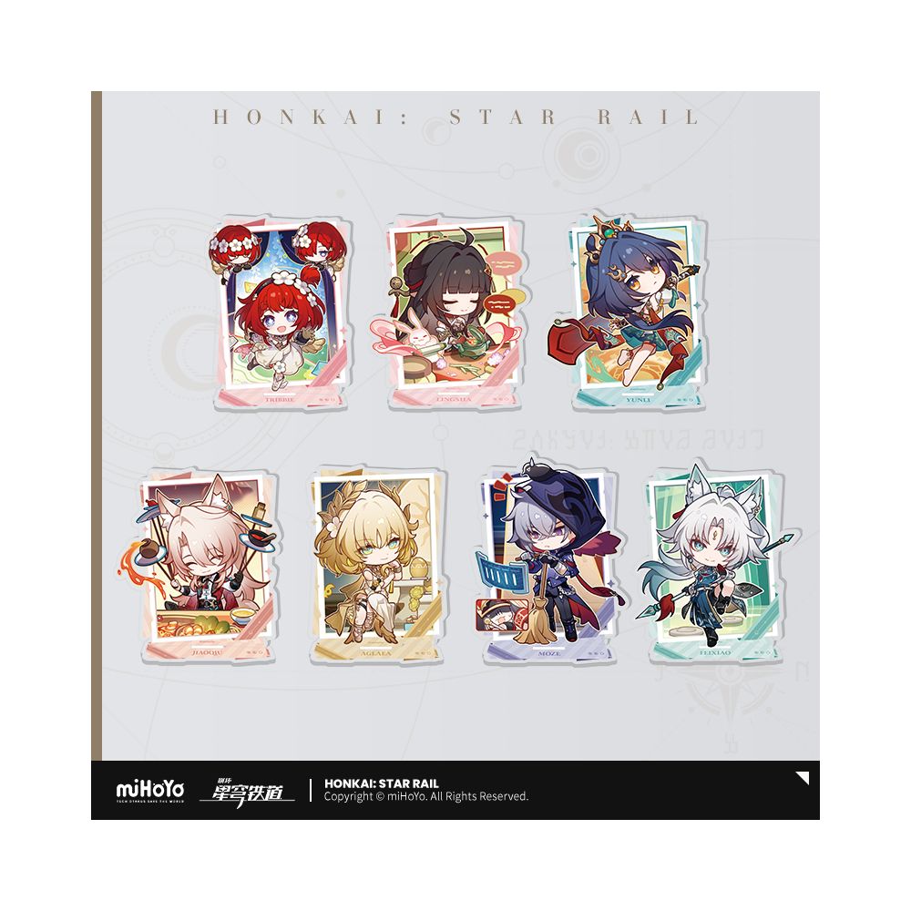 MiHoYo Collapse Star Sky Railway New Year s Celebration Series Acrylic Plaque miHoYo image 0