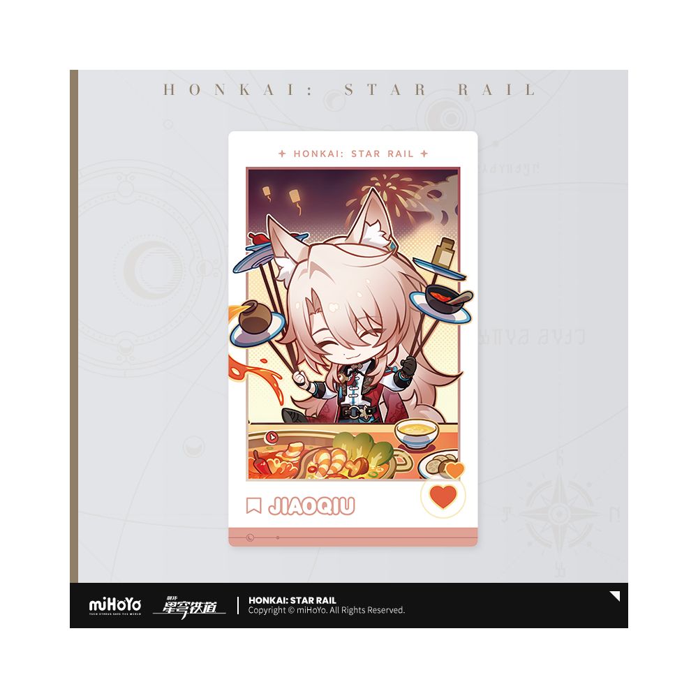 MiHoYo Collapse Star Sky Railway New Year s Celebration Series Paper Card Set Second Bullet miHoYo image 4