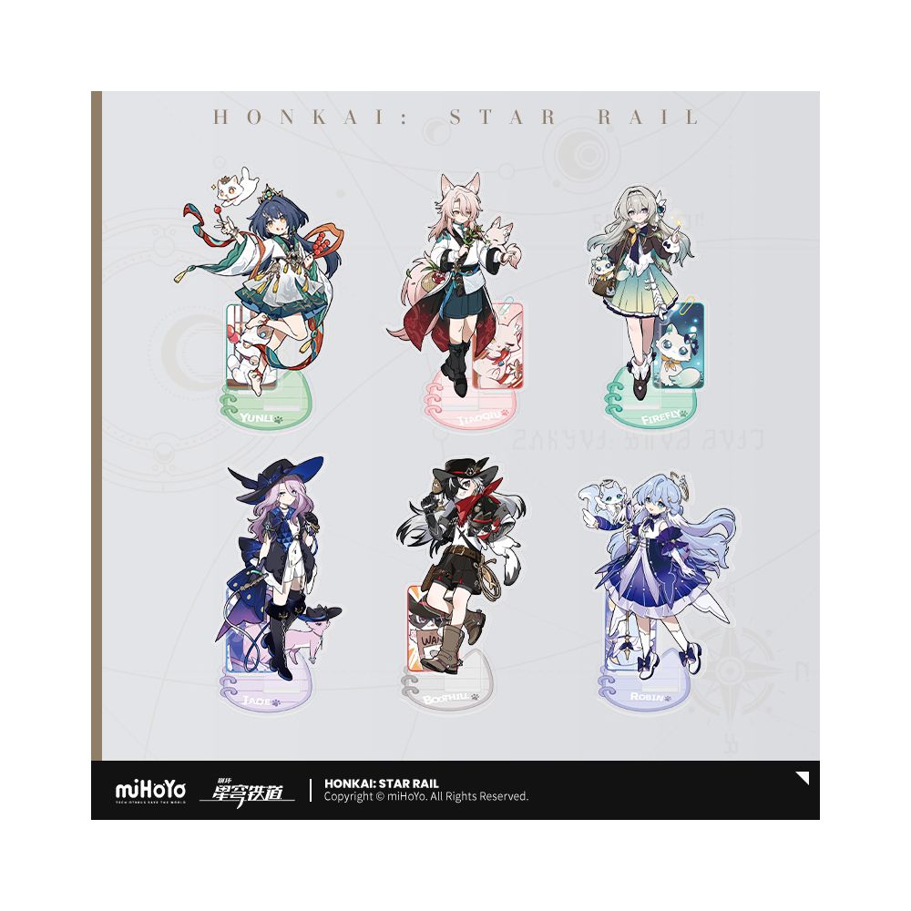 MiHoYo Collapse Star Dome Railway Little Bug Cat Series Acrylic Plaque miHoYo image 0