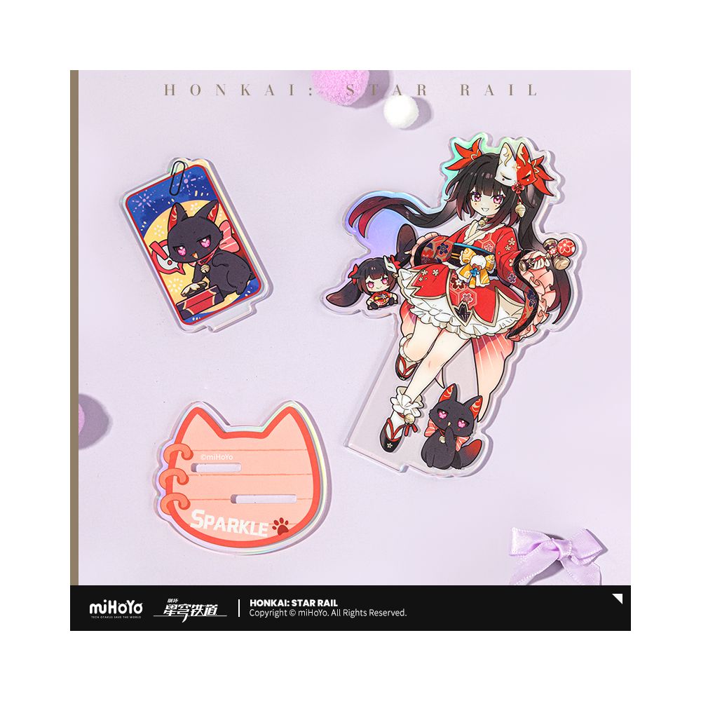 MiHoYo Collapse Star Dome Railway Little Bug Cat Series Acrylic Plaque miHoYo image 3