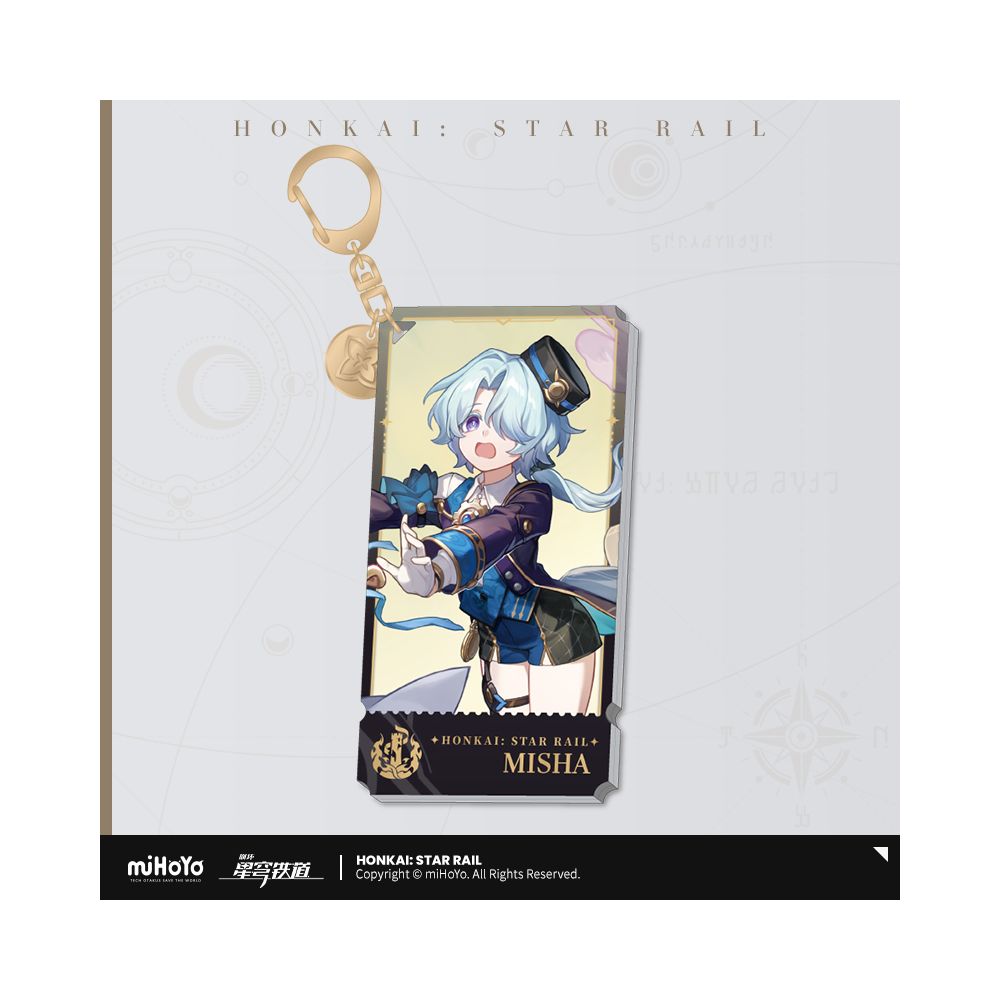Honkai: Star Rail Character Art Series Acrylic Keychain Path of Destruction