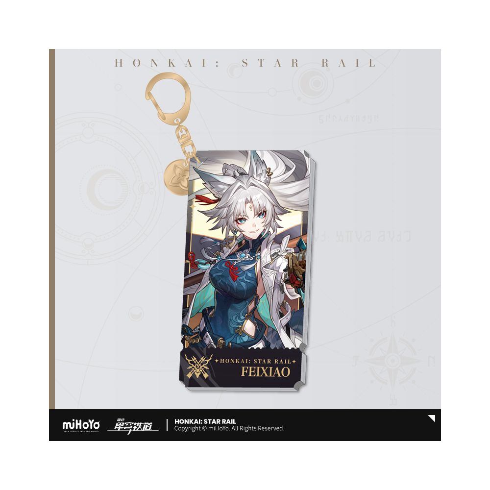 Honkai: Star Rail Character Art Series Acrylic Keychain Path of the Hunt
