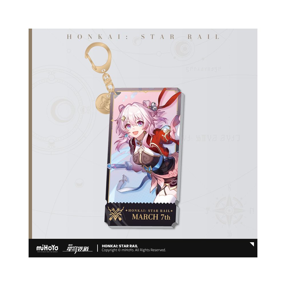 Honkai: Star Rail Character Art Series Acrylic Keychain Path of the Hunt