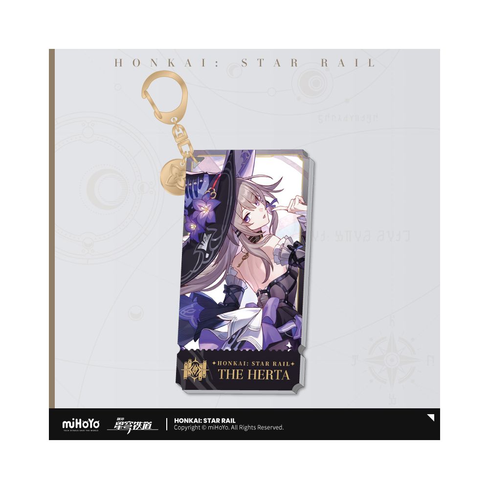 Honkai: Star Rail Character Art Series Acrylic Keychain Path of Erudition