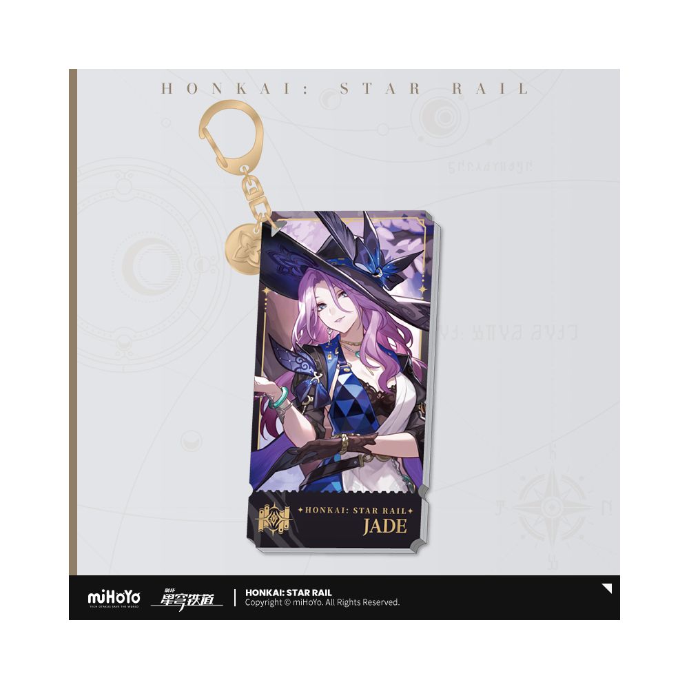 Honkai: Star Rail Character Art Series Acrylic Keychain Path of Erudition