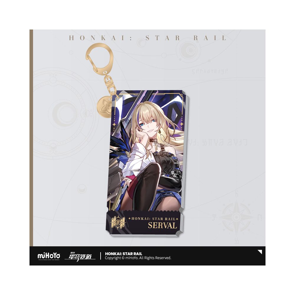 Honkai: Star Rail Character Art Series Acrylic Keychain Path of Erudition