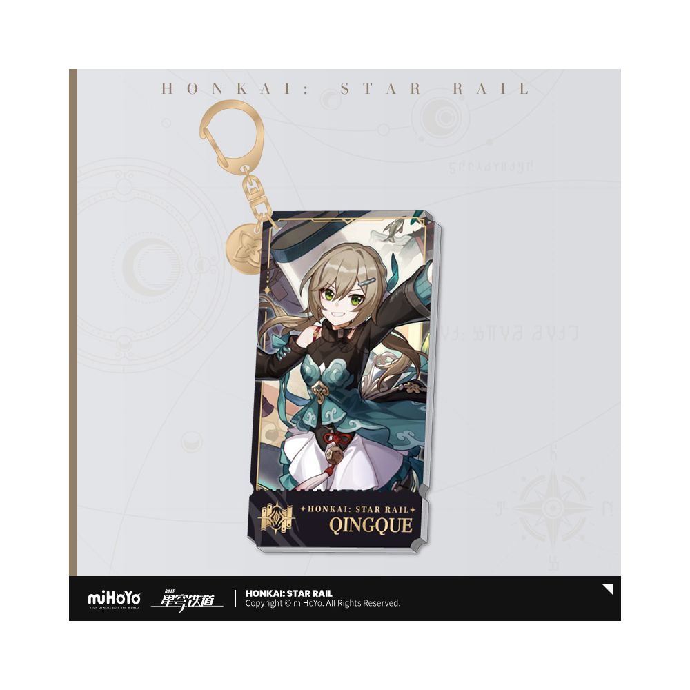 Honkai: Star Rail Character Art Series Acrylic Keychain Path of Erudition