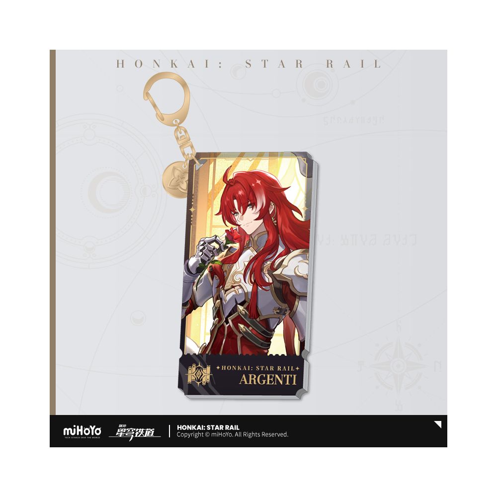 Honkai: Star Rail Character Art Series Acrylic Keychain Path of Erudition