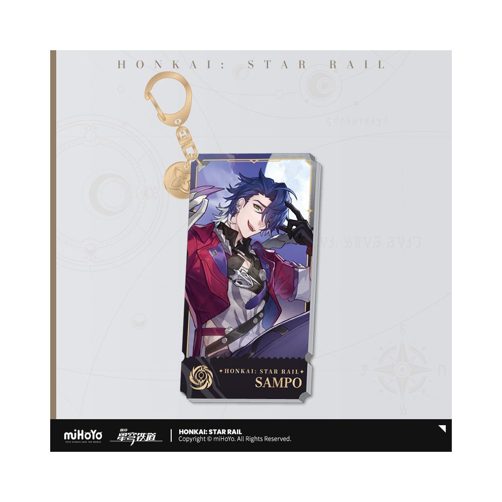 Honkai: Star Rail Character Art Series Acrylic Keychain Path of Nihility
