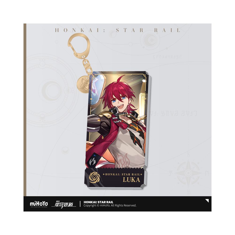 Honkai: Star Rail Character Art Series Acrylic Keychain Path of Nihility