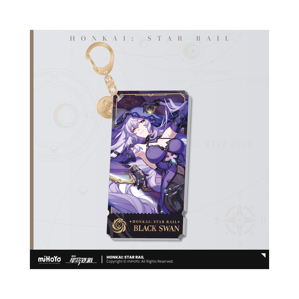 Honkai: Star Rail Character Art Series Acrylic Keychain Path of Nihility