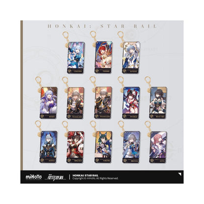 MiHoYo Collapse Star Sky Railway Standing Painting Series Acrylic Pendant Same Harmony Destiny Path miHoYo image 0