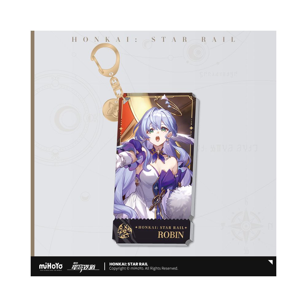 Honkai: Star Rail Character Art Series Acrylic Keychain Path of Harmony
