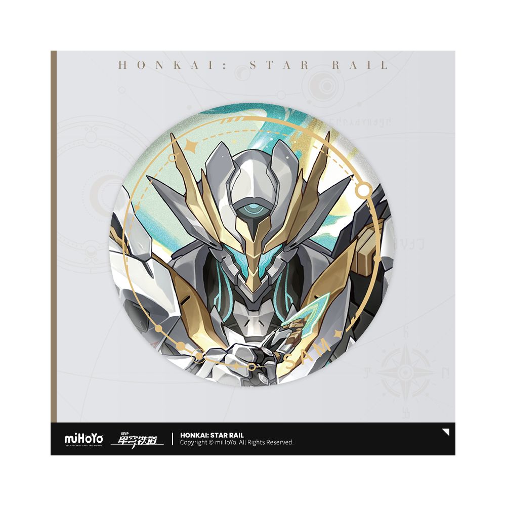 Honkai: Star Rail Character Art Series Tinplate Badge Path of Destruction