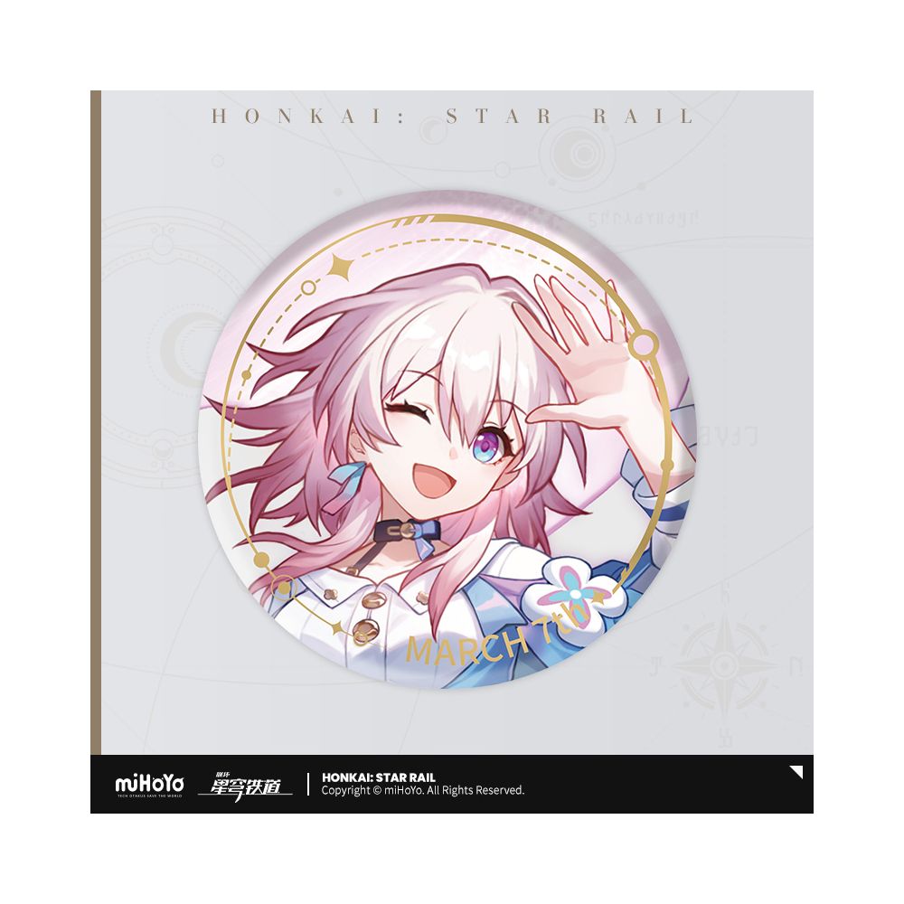 Honkai: Star Rail Character Art Series Tinplate Badge Path of Preservation