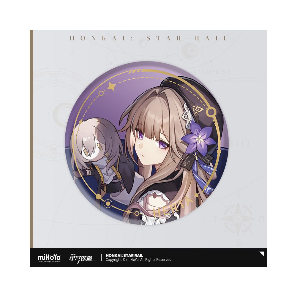 Honkai: Star Rail Character Art Series Tinplate Badge Path of Erudition