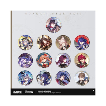 MiHoYo Collapse Star Dome Railway Standing Painting Series Tinplate Badge Void Fate Path miHoYo image 0