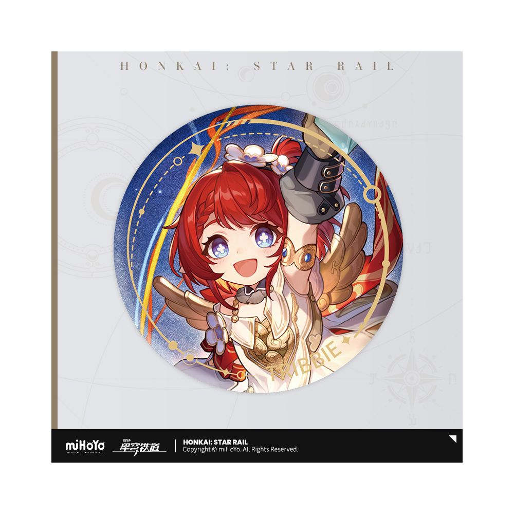 Honkai: Star Rail Character Art Series Tinplate Badge Path of Harmony