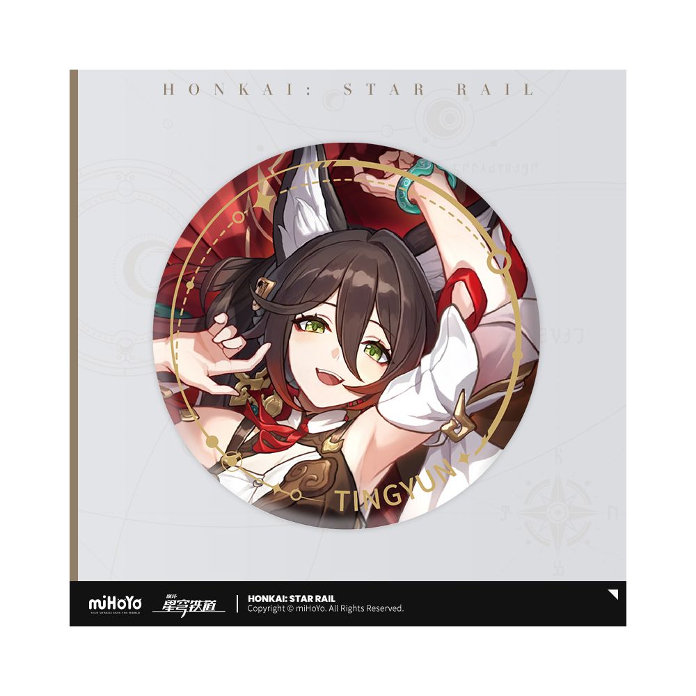 Honkai: Star Rail Character Art Series Tinplate Badge Path of Harmony