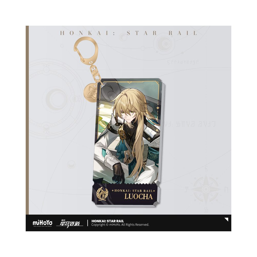 Honkai: Star Rail Character Art Series Acrylic Keychain Path of Abundance