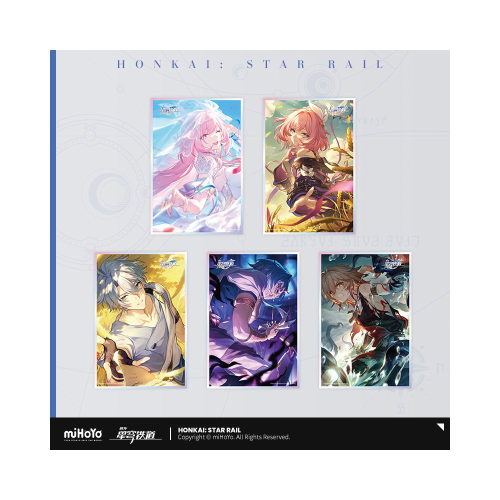 MiHoYo Collapse Star Dome Railway Light Cone Series Acrylic Color Paper miHoYo image 0