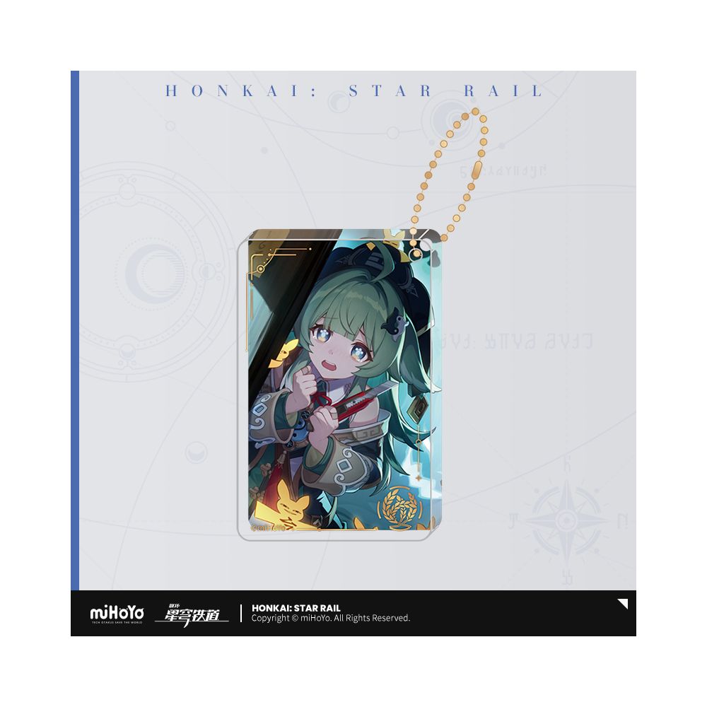 Honkai: Star Rail Light Cone Series Thick Acrylic Keychain
