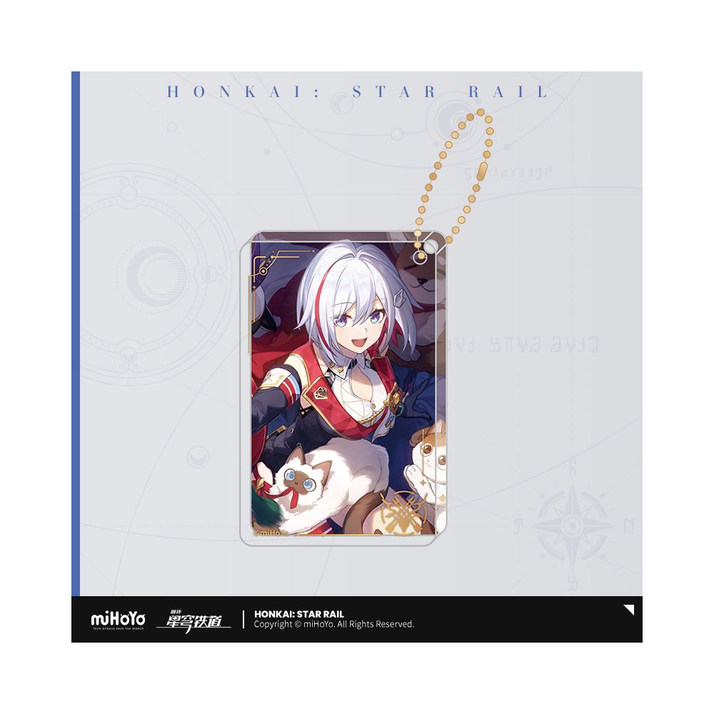 Honkai: Star Rail Light Cone Series Thick Acrylic Keychain