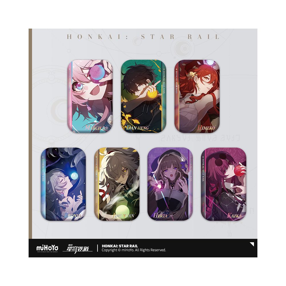 MiHoYo Collapse Star Dome Railway Countdown Series Tinplate Badge miHoYo image 0