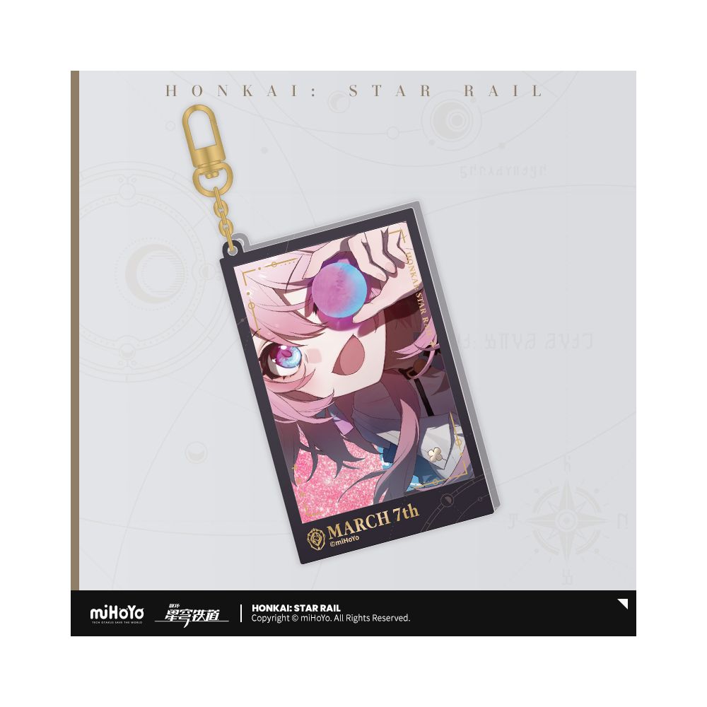 Honkai: Star Rail Departure Countdown Series Acrylic Keychain