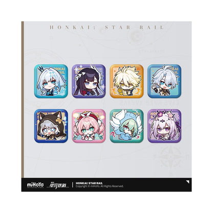 MiHoYo Collapse Star Dome Railway Pam Exhibition Hall Series Square Badge miHoYo image 0