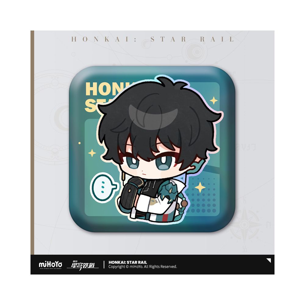 Honkai: Star Rail Exhibition Hall Series Square Badge