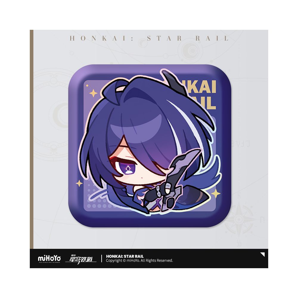 Honkai: Star Rail Exhibition Hall Series Square Badge