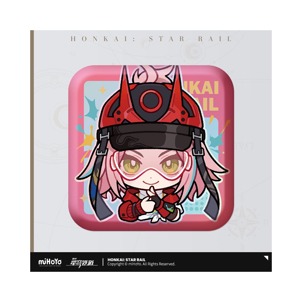 Honkai: Star Rail Exhibition Hall Series Square Badge