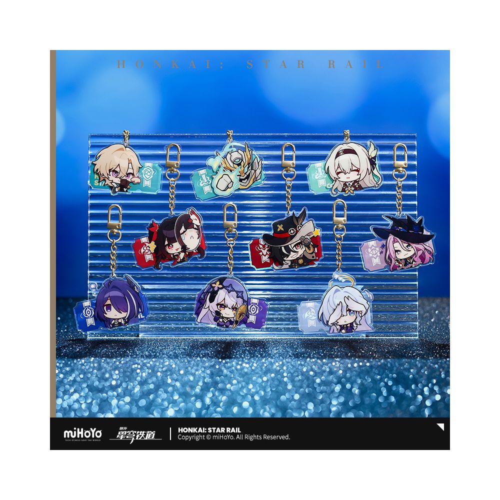 MiHoYo Collapse Star Dome Railway Pam Exhibition Hall Series Acrylic Pendant miHoYo image 15