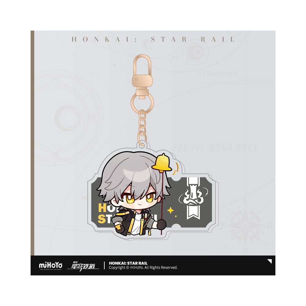 Honkai: Star Rail Exhibition Hall Series Acrylic Keychain