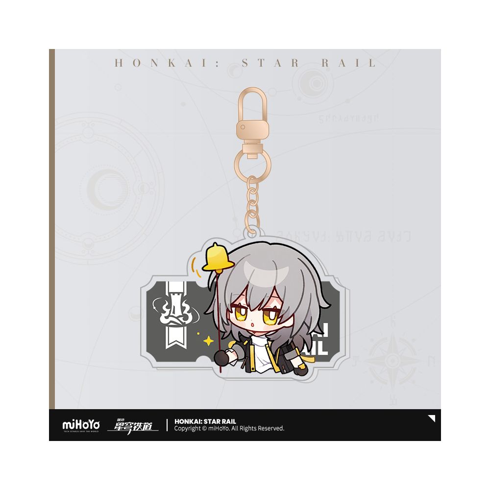 Honkai: Star Rail Exhibition Hall Series Acrylic Keychain