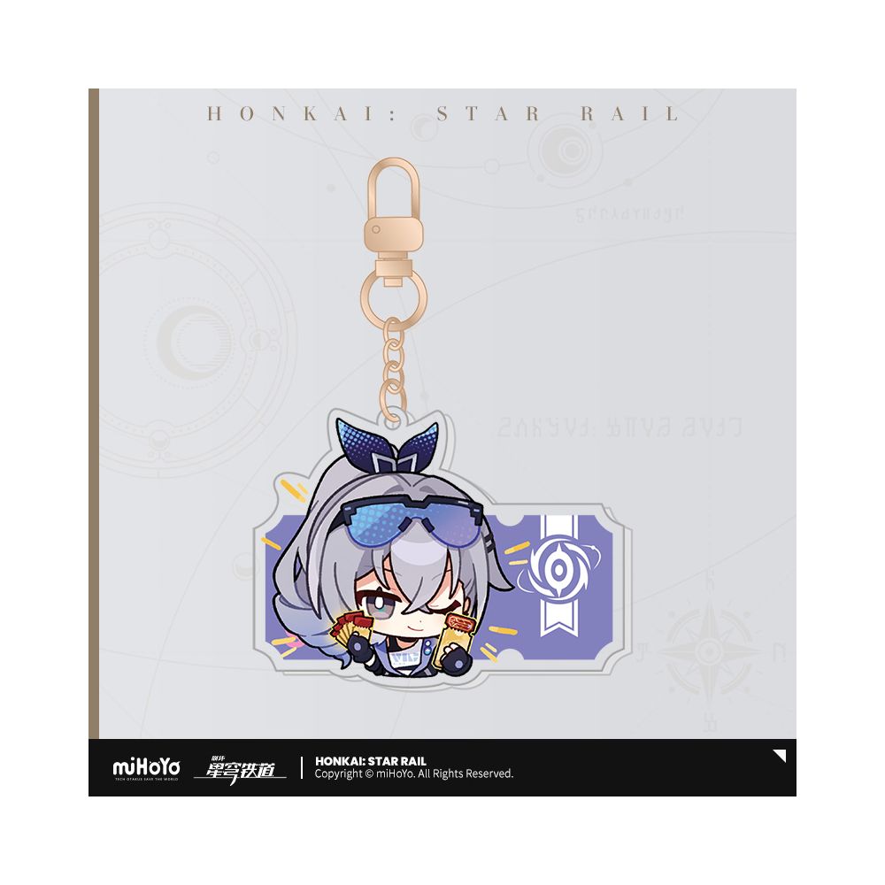 Honkai: Star Rail Exhibition Hall Series Acrylic Keychain