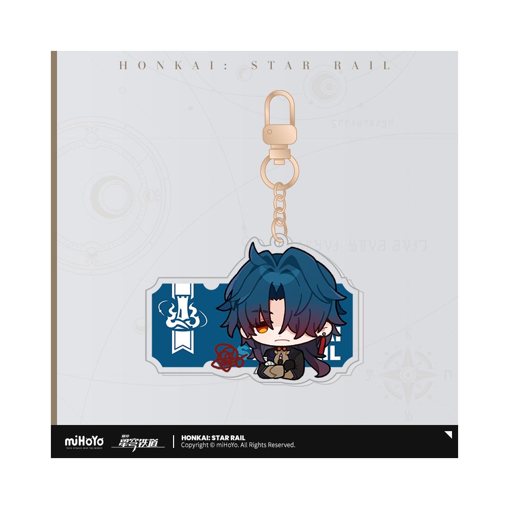 Honkai: Star Rail Exhibition Hall Series Acrylic Keychain