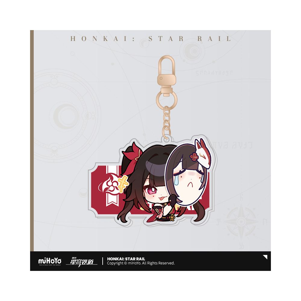 Honkai: Star Rail Exhibition Hall Series Acrylic Keychain