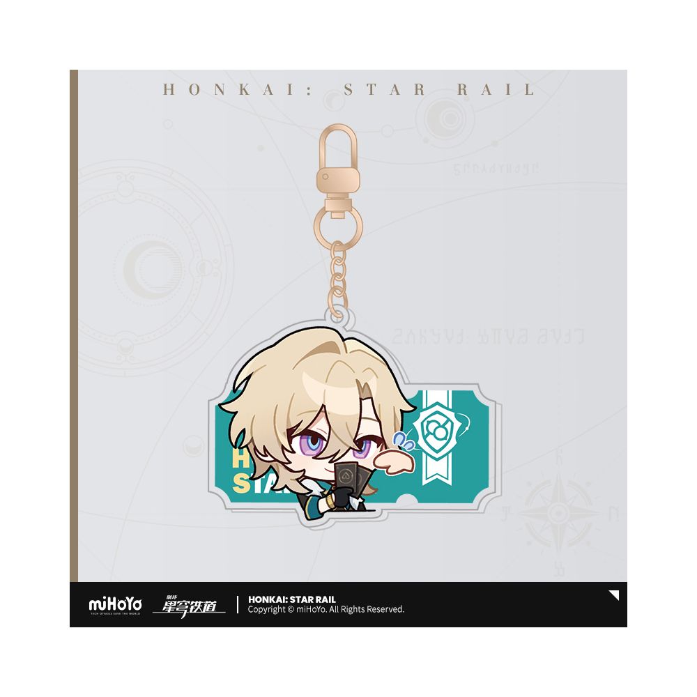 Honkai: Star Rail Exhibition Hall Series Acrylic Keychain