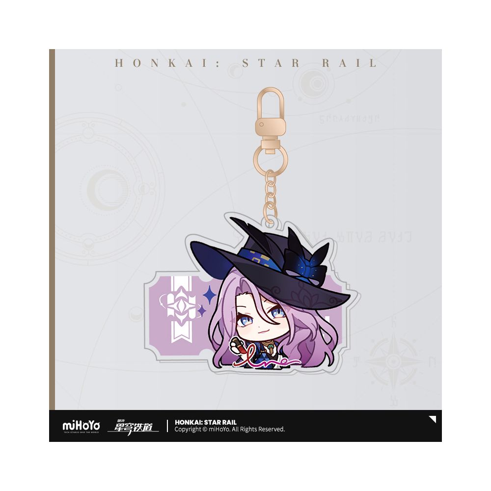 Honkai: Star Rail Exhibition Hall Series Acrylic Keychain