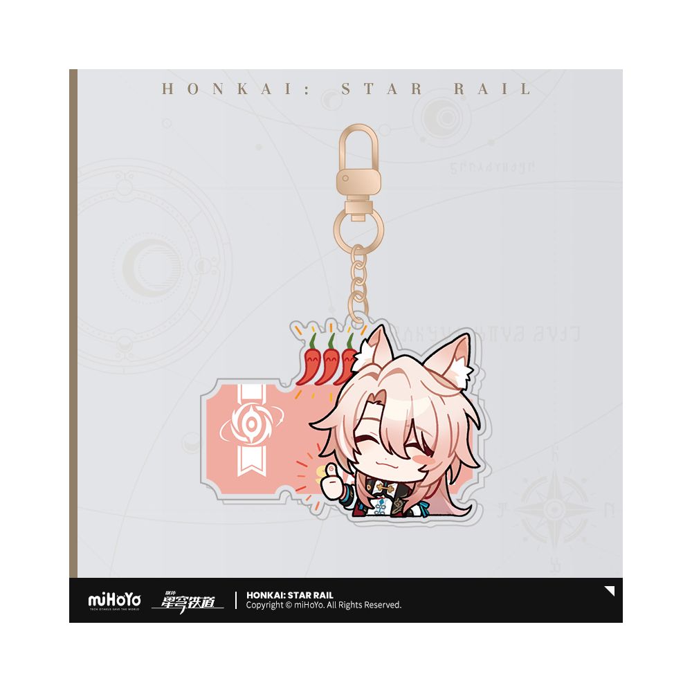 Honkai: Star Rail Exhibition Hall Series Acrylic Keychain