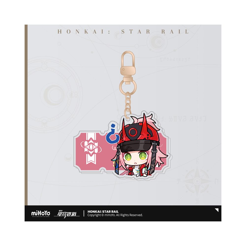 Honkai: Star Rail Exhibition Hall Series Acrylic Keychain