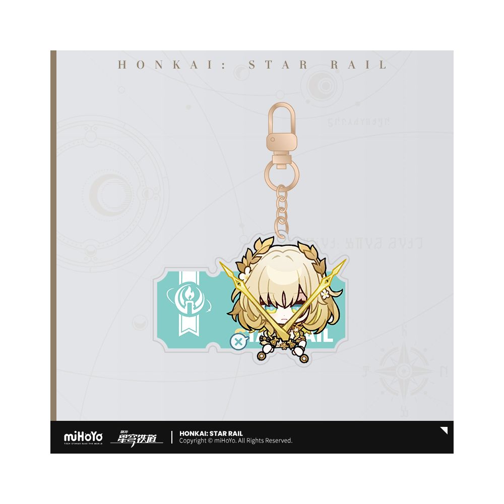 MiHoYo Collapse Star Dome Railway Pam Exhibition Hall Series Acrylic Pendant miHoYo image 4