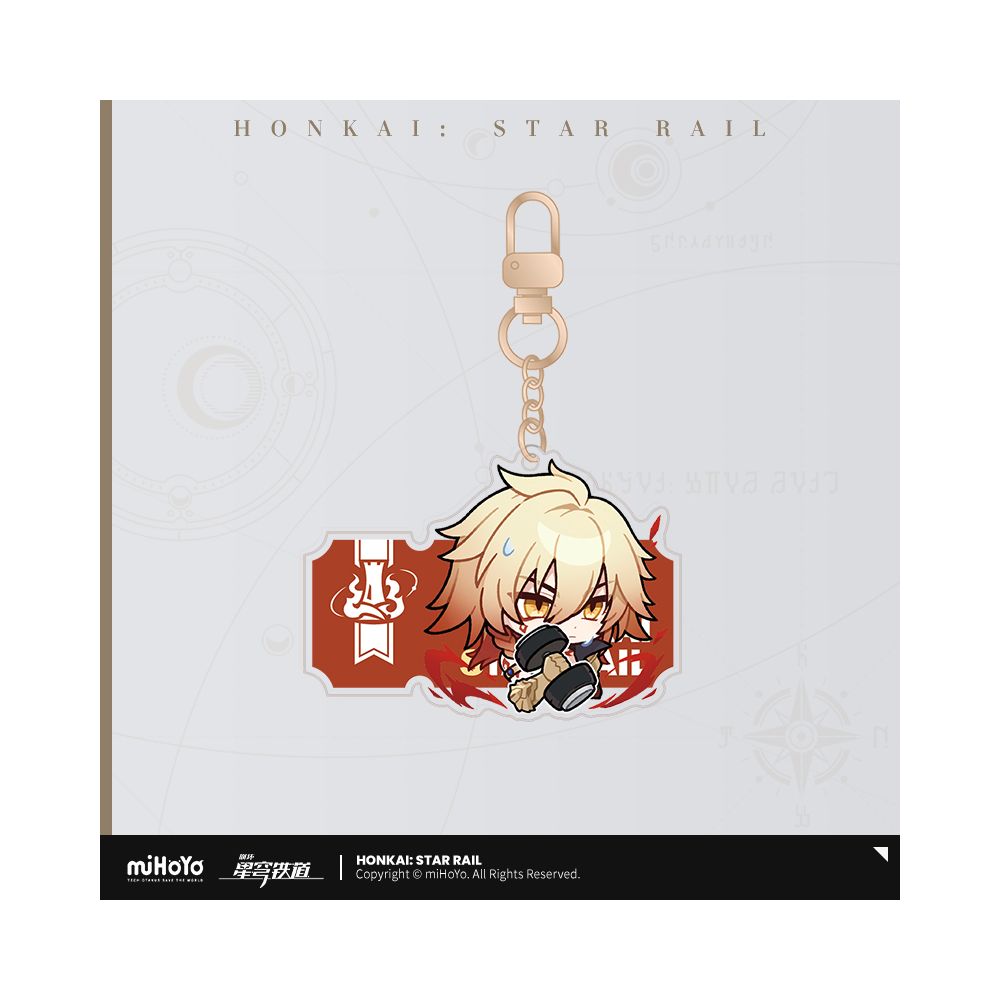 MiHoYo Collapse Star Dome Railway Pam Exhibition Hall Series Acrylic Pendant miHoYo image 6